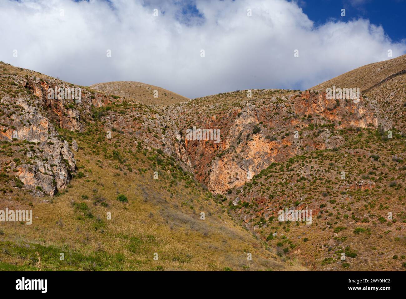 Photo of the panorama visible from the Zingaro nature reserve, Sicily ...