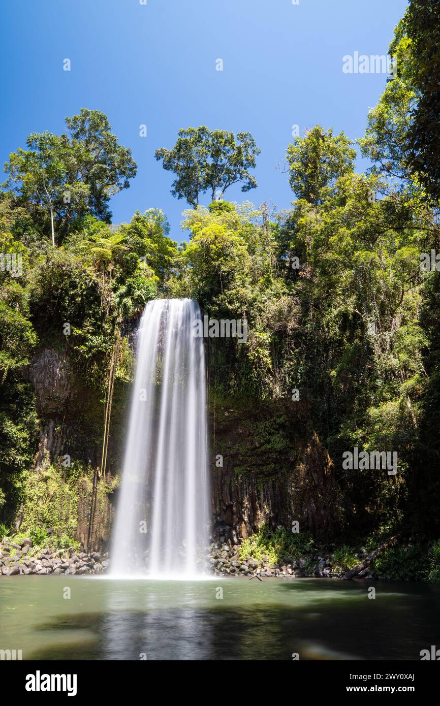 Millaa Millaa Waterfalls in Queensland, Australia Stock Photo