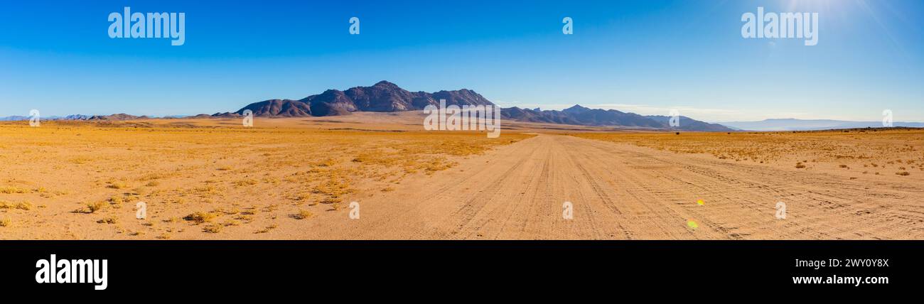 Wide open area in the Richtersveld National Park, arid area of South Africa Stock Photo