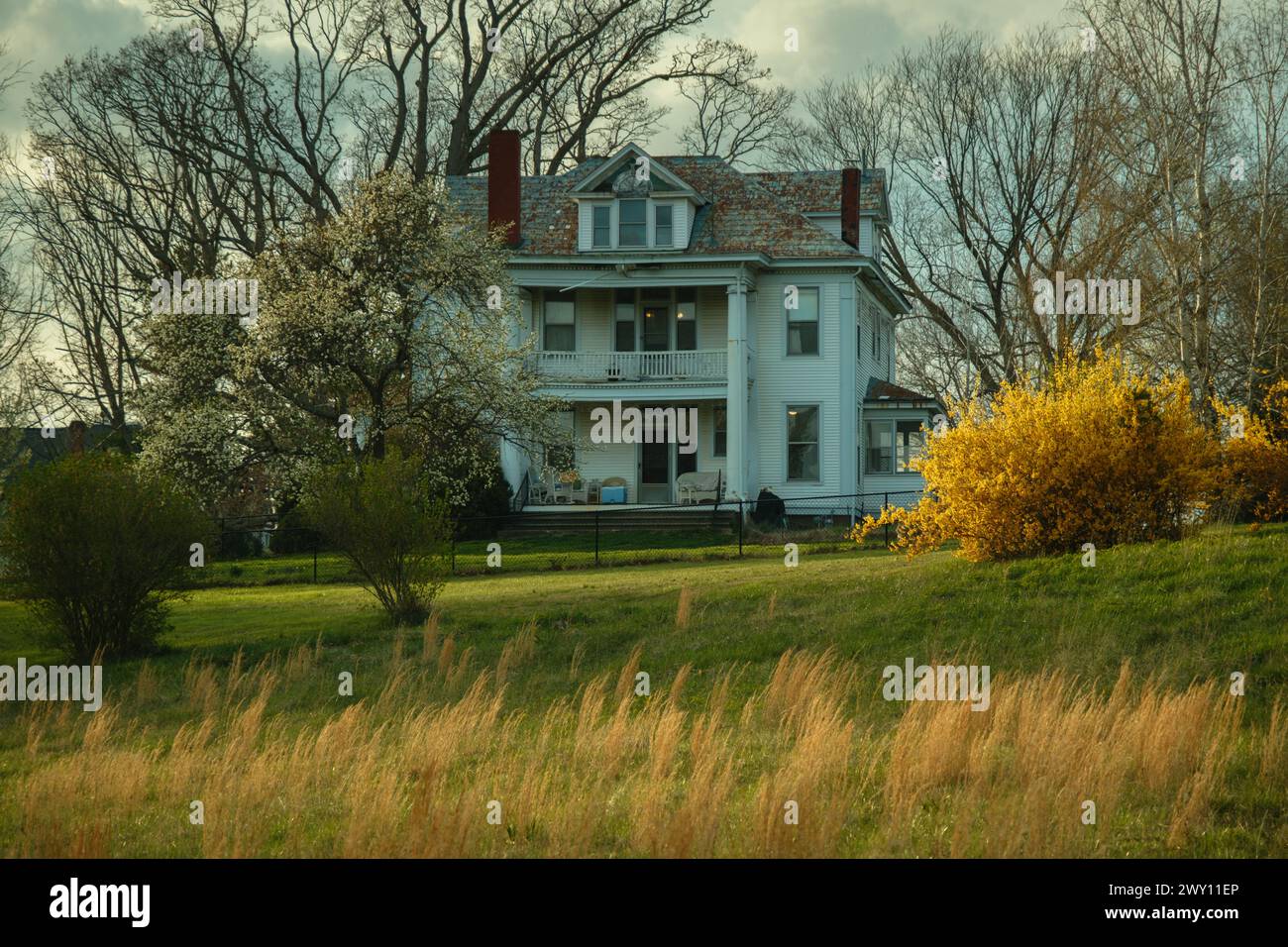 A house in Wytheville, Virginia Stock Photo