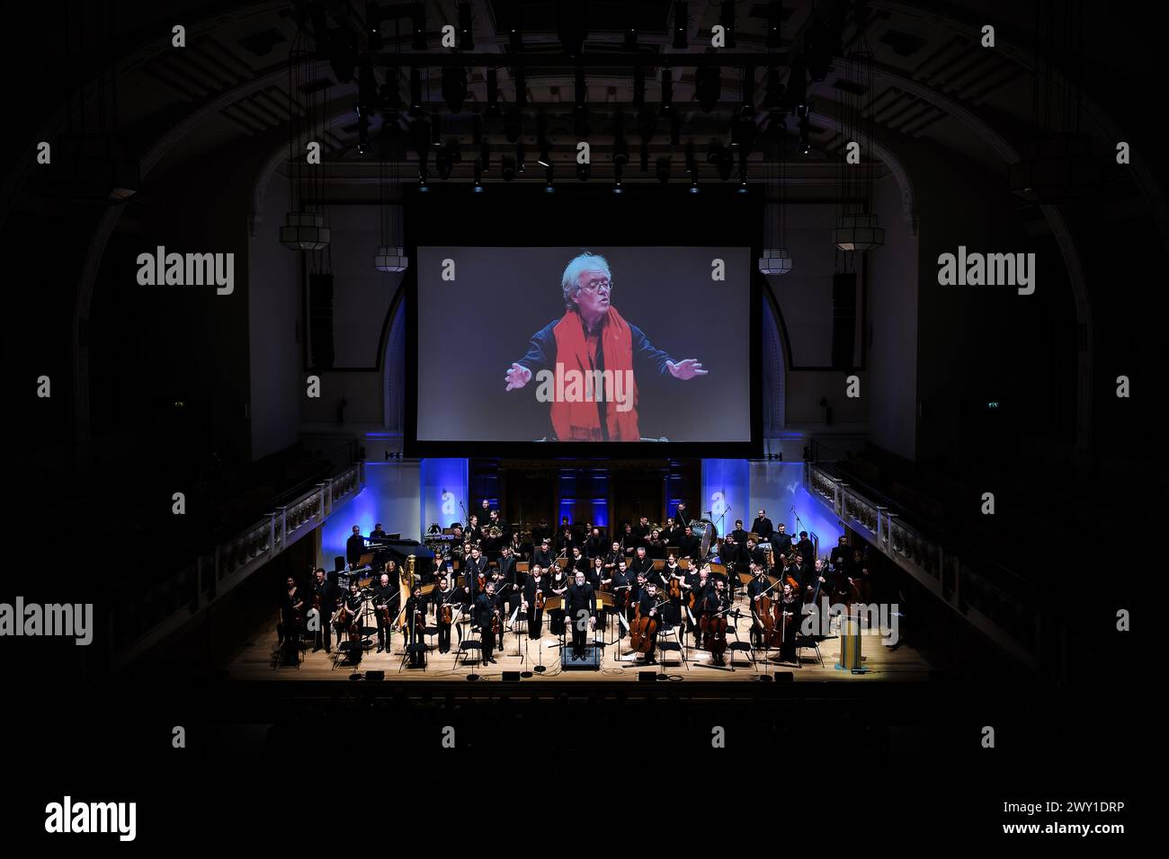 The Royal Philharmonic Orchestra performs at the Christopher Gunning Remembered Concert on Sunday 10 March 2024 at Cadogan Hall, London. . Picture by Julie Edwards. Stock Photo