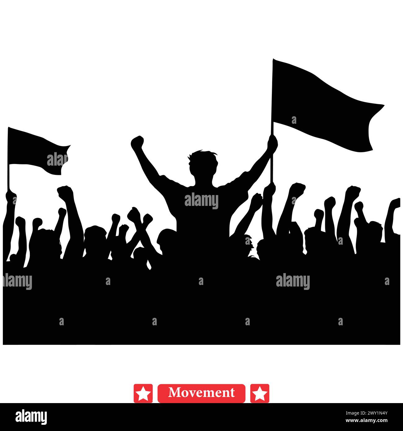 Shaping Tomorrow Inspiring Political Movement Silhouettes Building A shaping-tomorrow-inspiring-political-movement-silhouettes-building-a