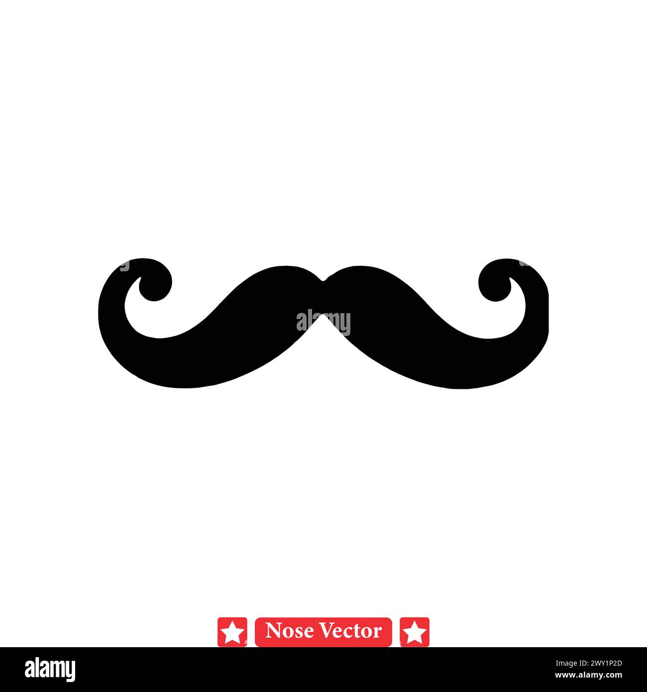 Mustache silhouette hi-res stock photography and images - Alamy