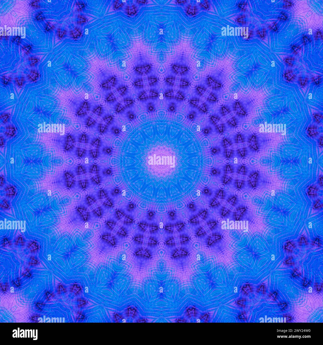 Background with blue abstract concentric pattern Stock Photo - Alamy