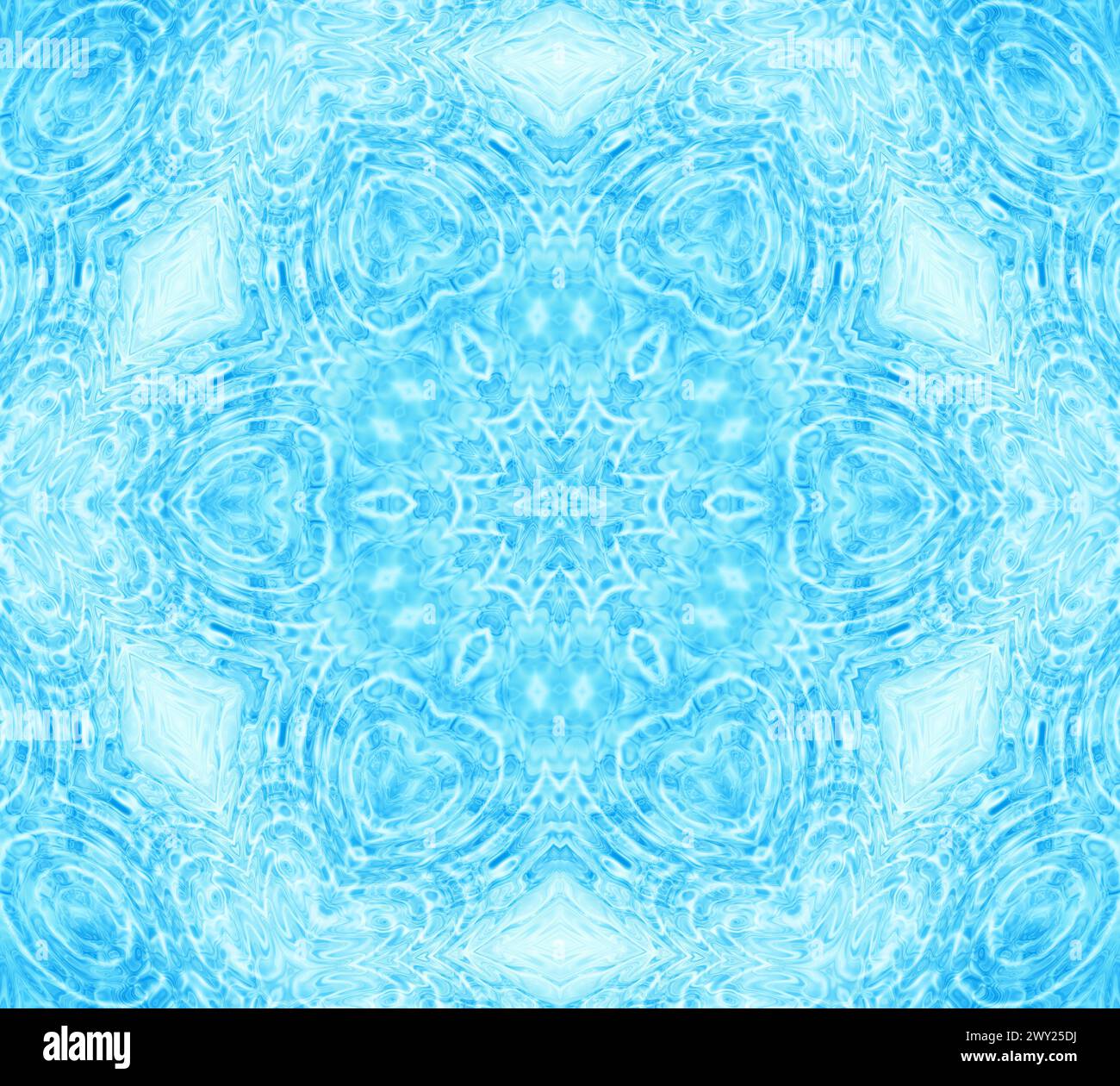 Abstract background with blue concentric pattern Stock Photo - Alamy