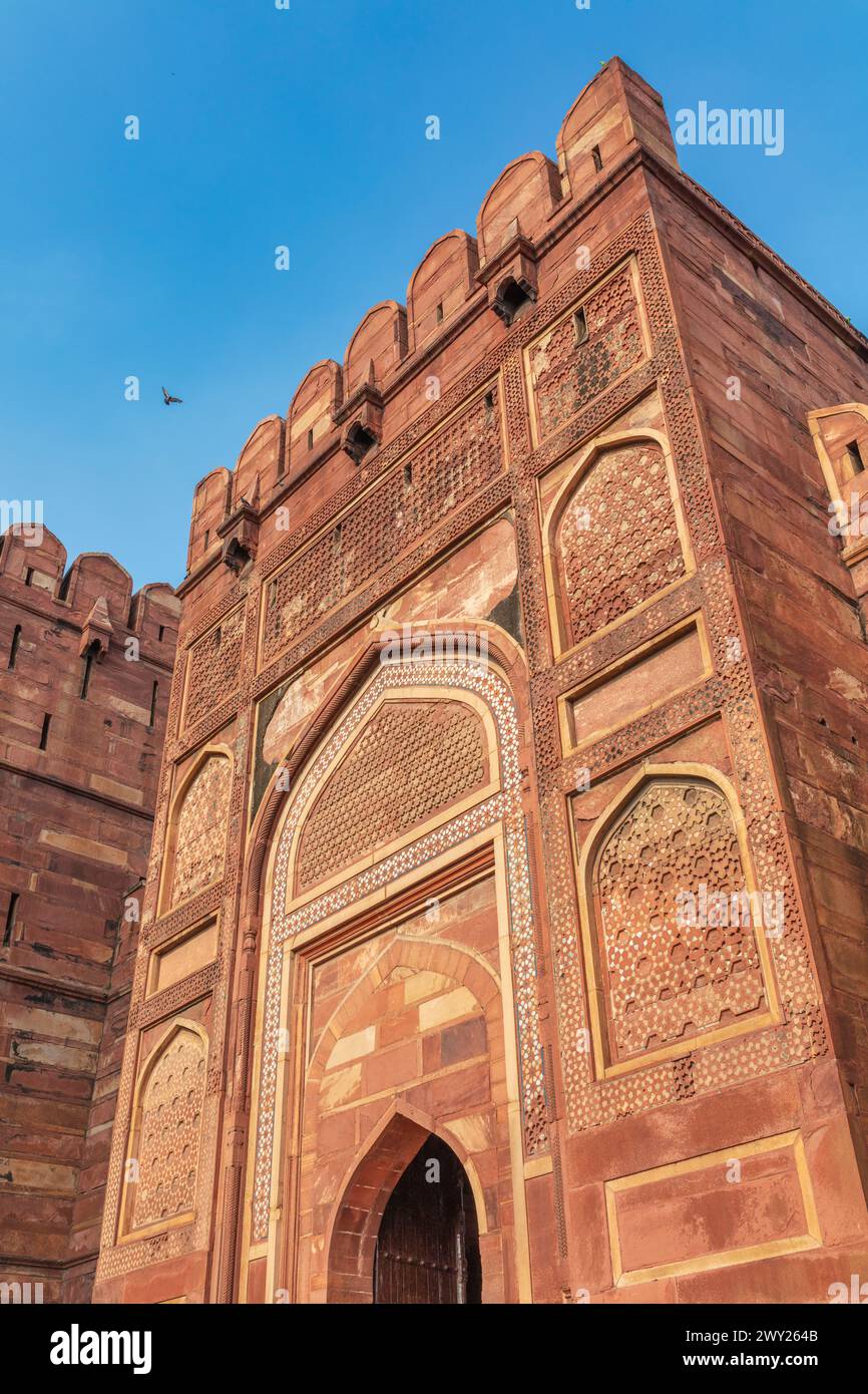 Agra Fort, Agra, Uttar Pradesh, India Stock Photo