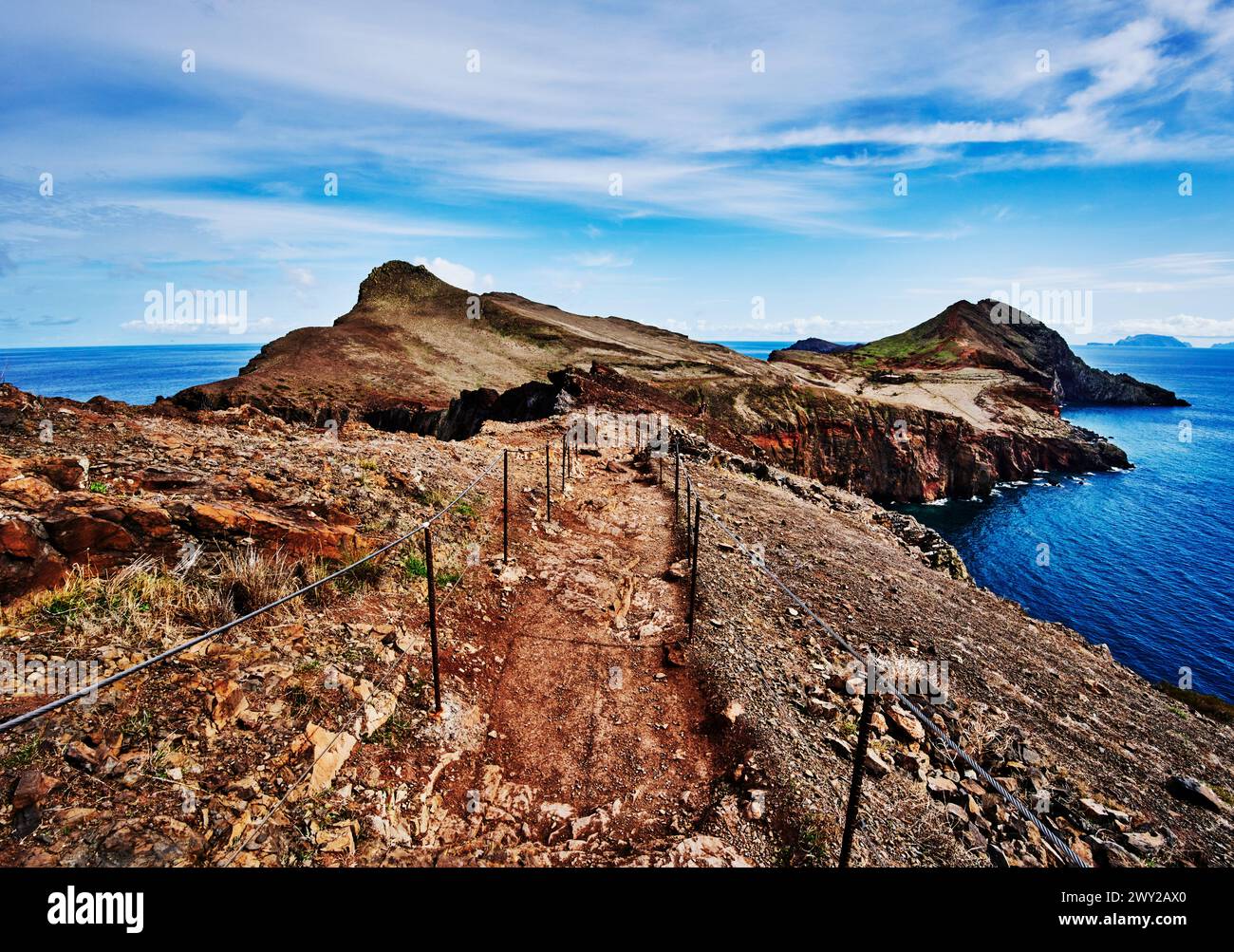 Vereda da Ponta de São Lourenço Hike (PR8) On Madeira Island, Portugal, Europe Stock Photo