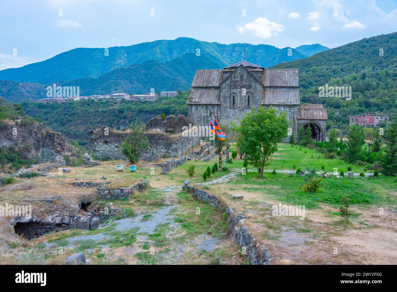 Ancient Script Monastery Ancient armenian akhtala monastery hi-res stock photography and images ...
