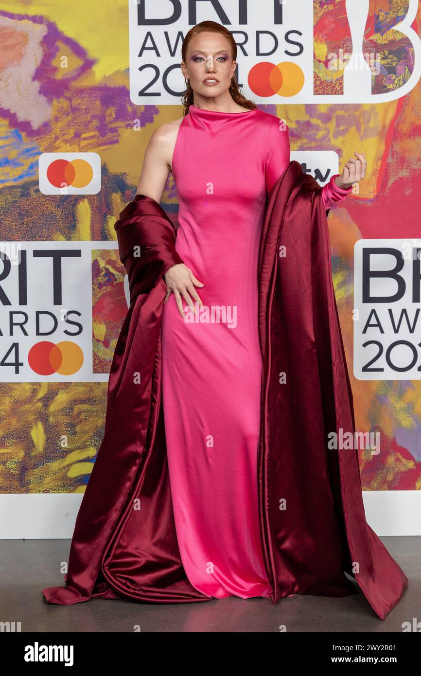 Celebs attend the Brit Awards 2024 at the O2 Featuring: Jess Glynne ...