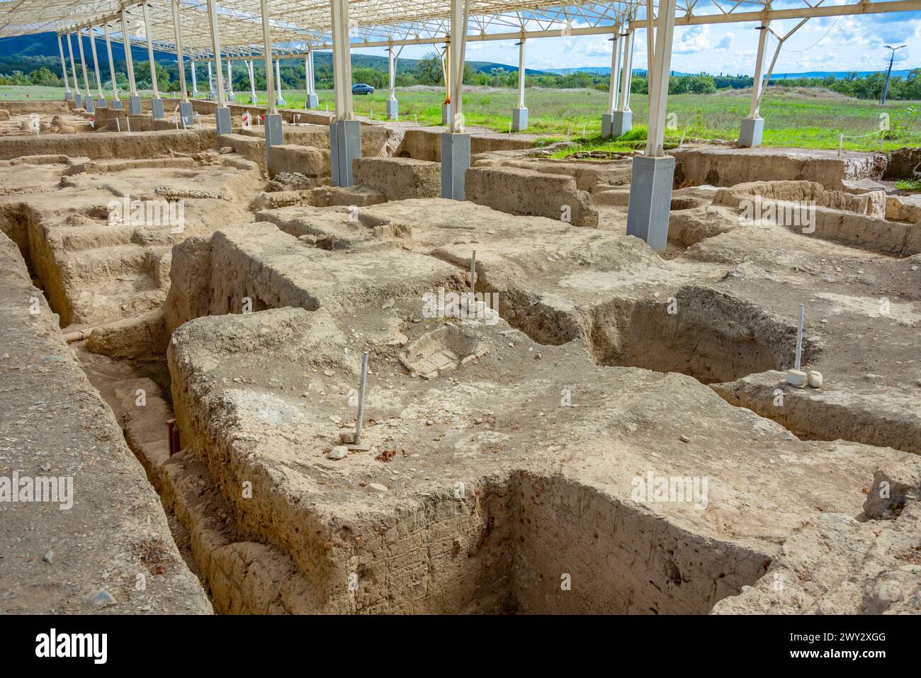 The ruins of the ancient city Gabala in Azerbaijan Stock Photo - Alamy