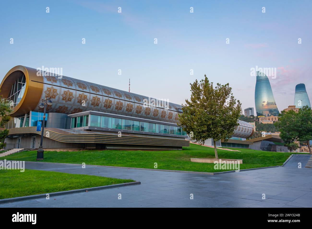 Azerbaijan Carpet Museum in Baku Stock Photo