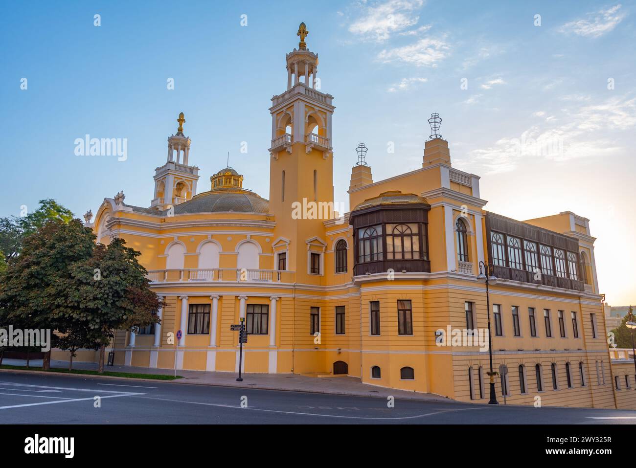 Baku State Philharmonic Hall in Azerbaijan Stock Photo