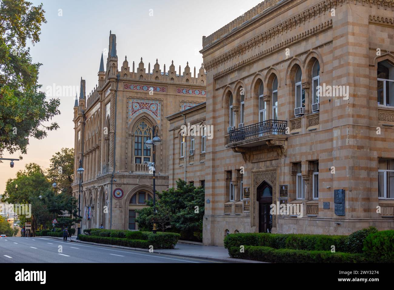 Ismailiyya Palace in Baku, Azerbaijan Stock Photo
