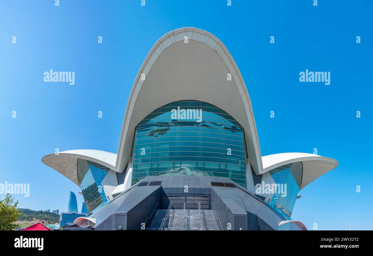 Summer day at Deniz mall in Baku, Azerbaijan Stock Photo