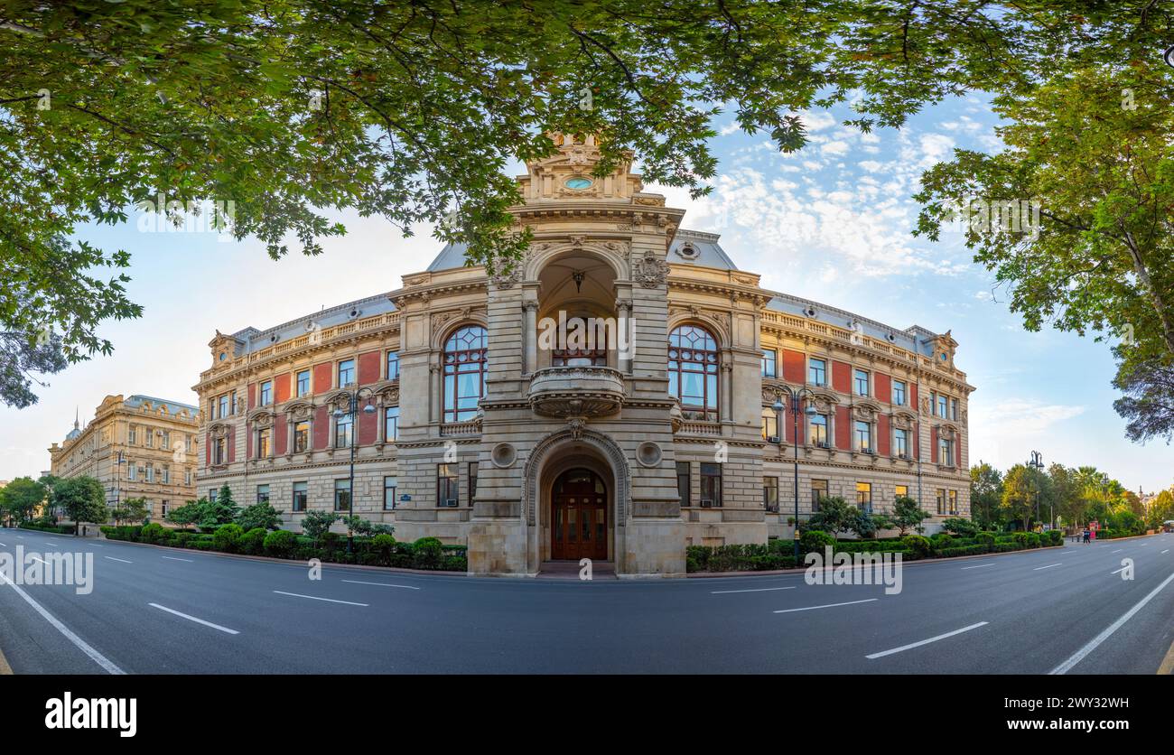 Historical palace in the old town of Baku, Azerbaijan Stock Photo