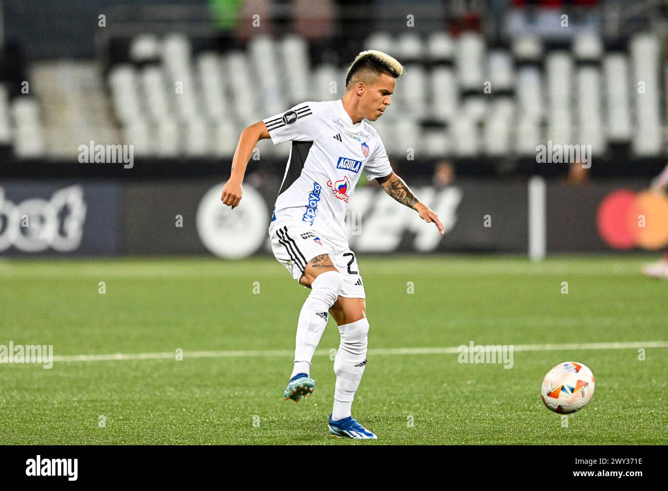 Rio, Brazil march 03, 2024, Walmer Pacheco player in match between