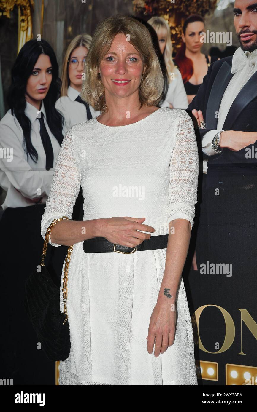 Rome, Italy. 03rd Apr, 2024. Rome, Gus Presentation party of 'Il Salone Delle Celebrita'', In the photo: Flavia Vento Credit: Independent Photo Agency/Alamy Live News Stock Photo