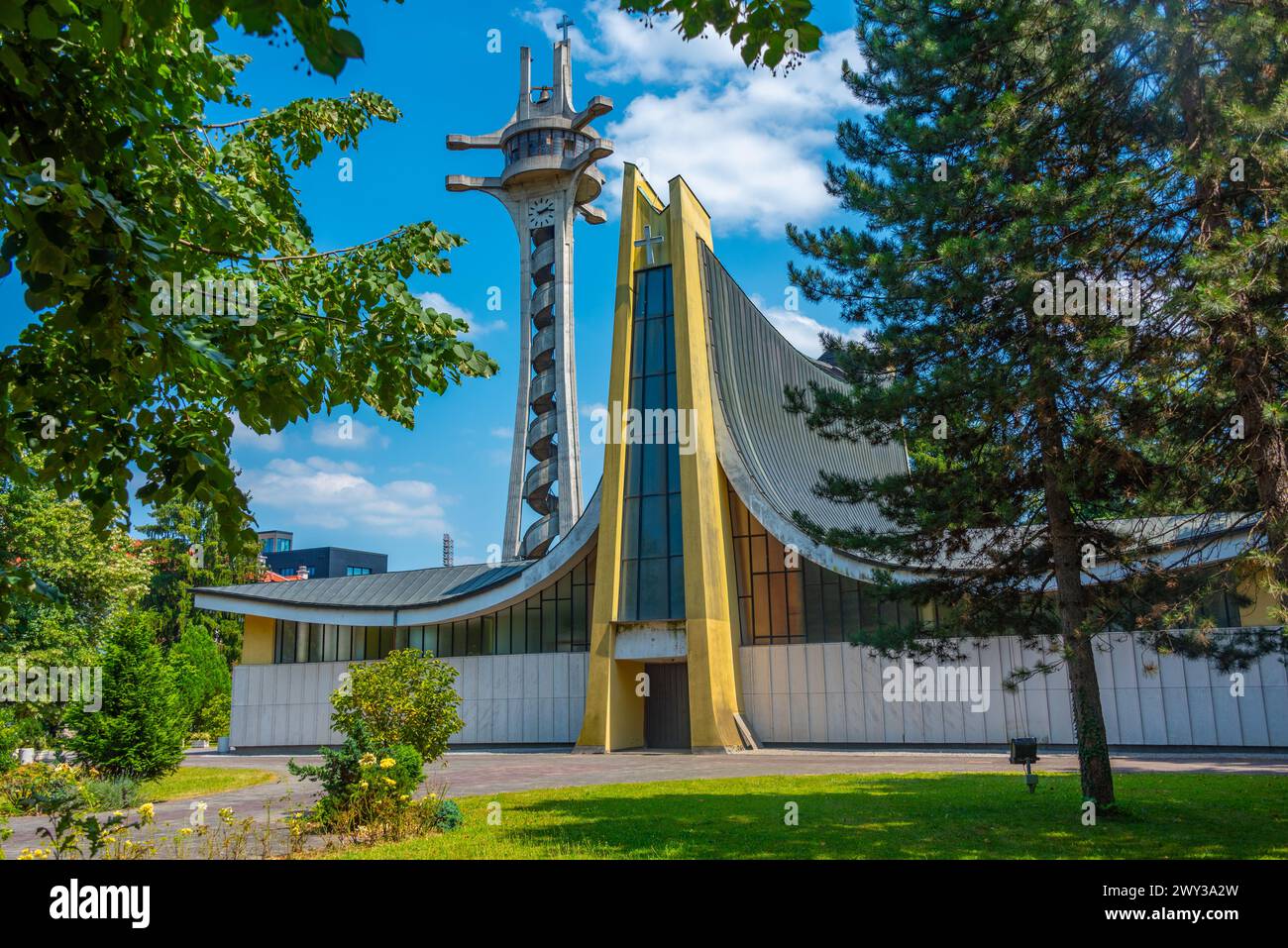 Cathedral of Saint Bonaventure in Banja Luka, Bosnia and Herzegovina