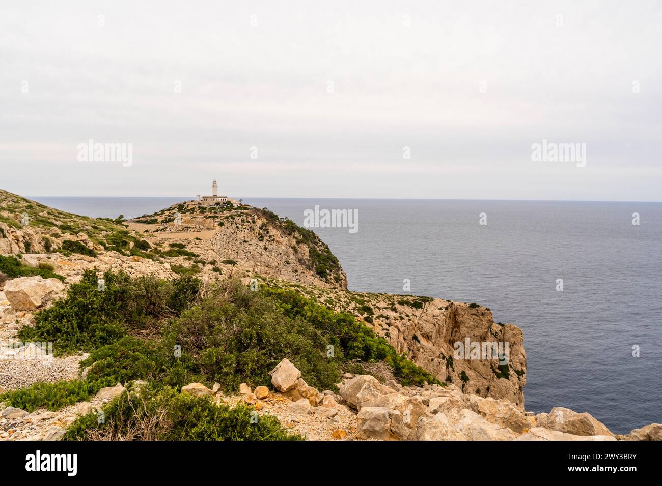 Amazing landscape of Formentor, Mallorca in Spain Stock Photo