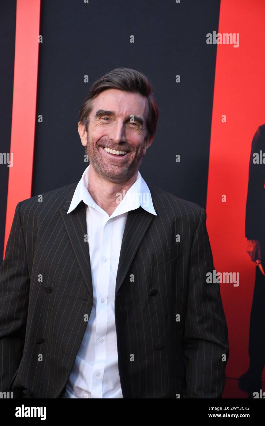 Los Angeles, California, USA 3rd April 2024 Actor Sharlto Copley