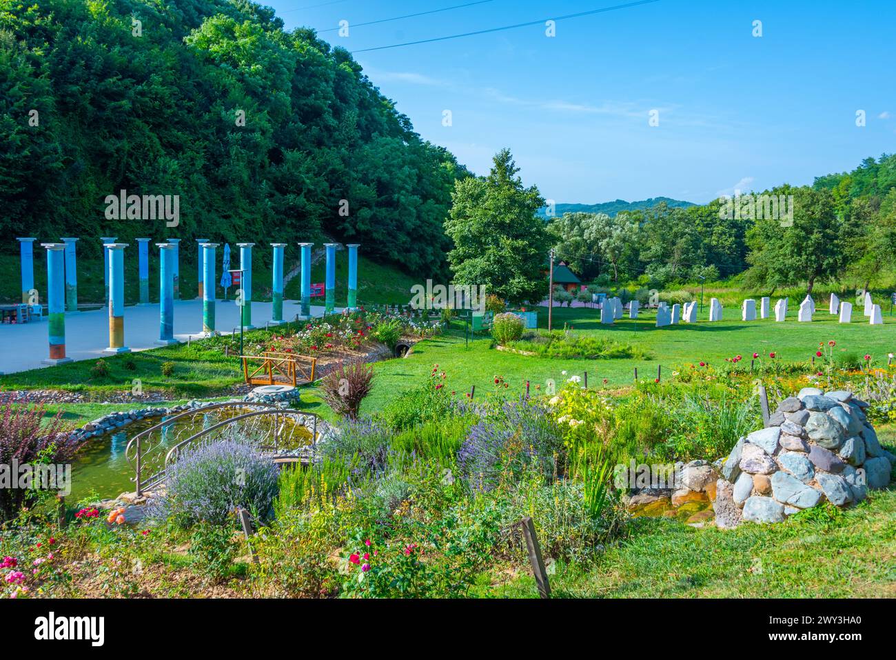 Park Ravne Bosnian pyramid hi-res stock photography and images - Alamy
