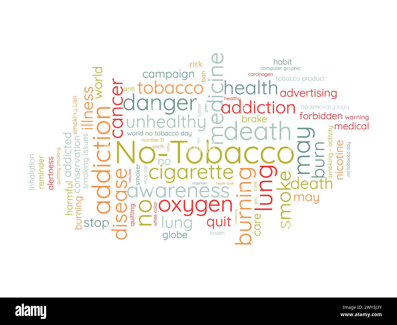 words related to cigarette Father smoking cigarette Stock Vector Images
