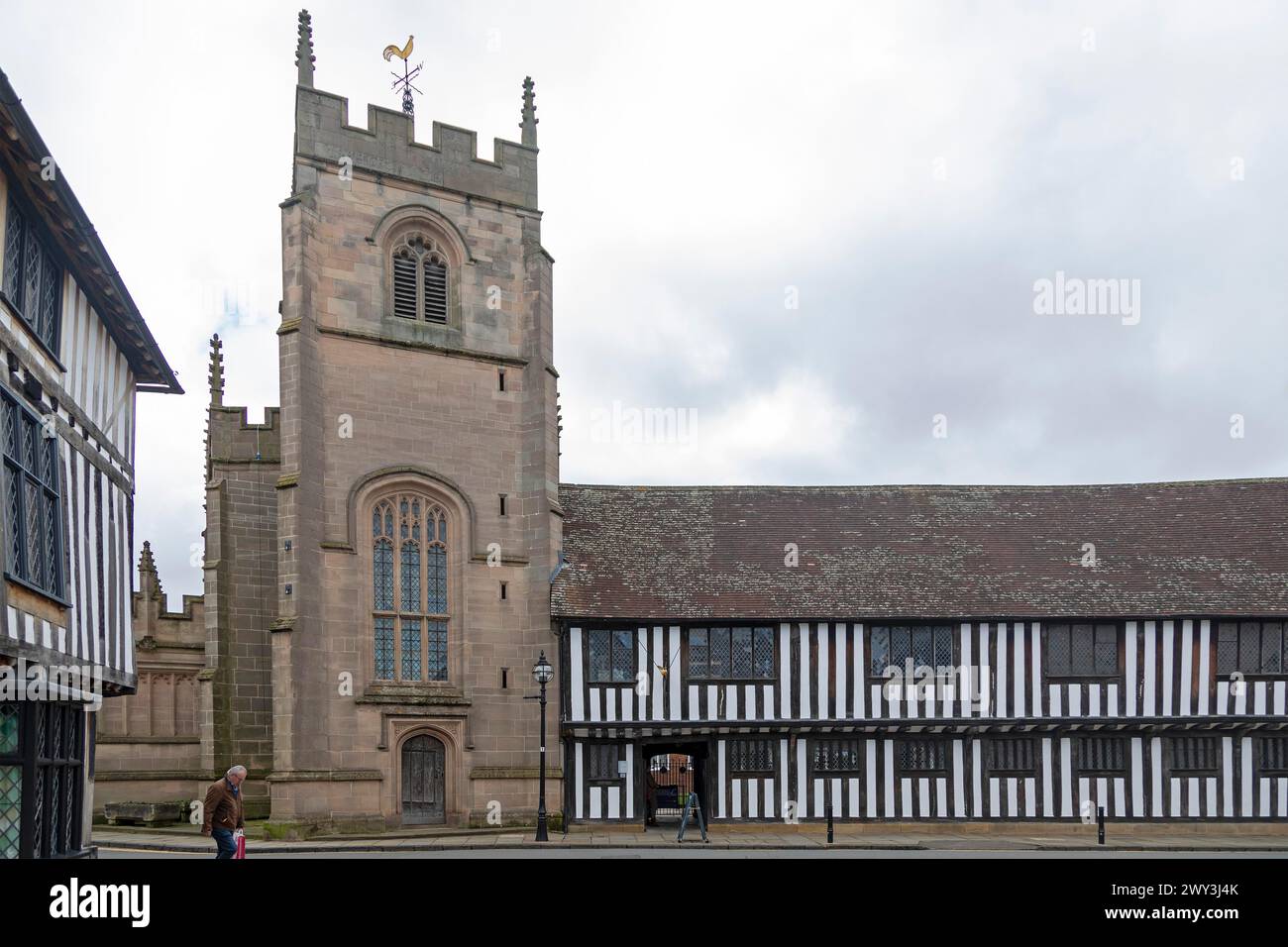 Guild Chapel and classroom of William Shakespeare and town hall ...