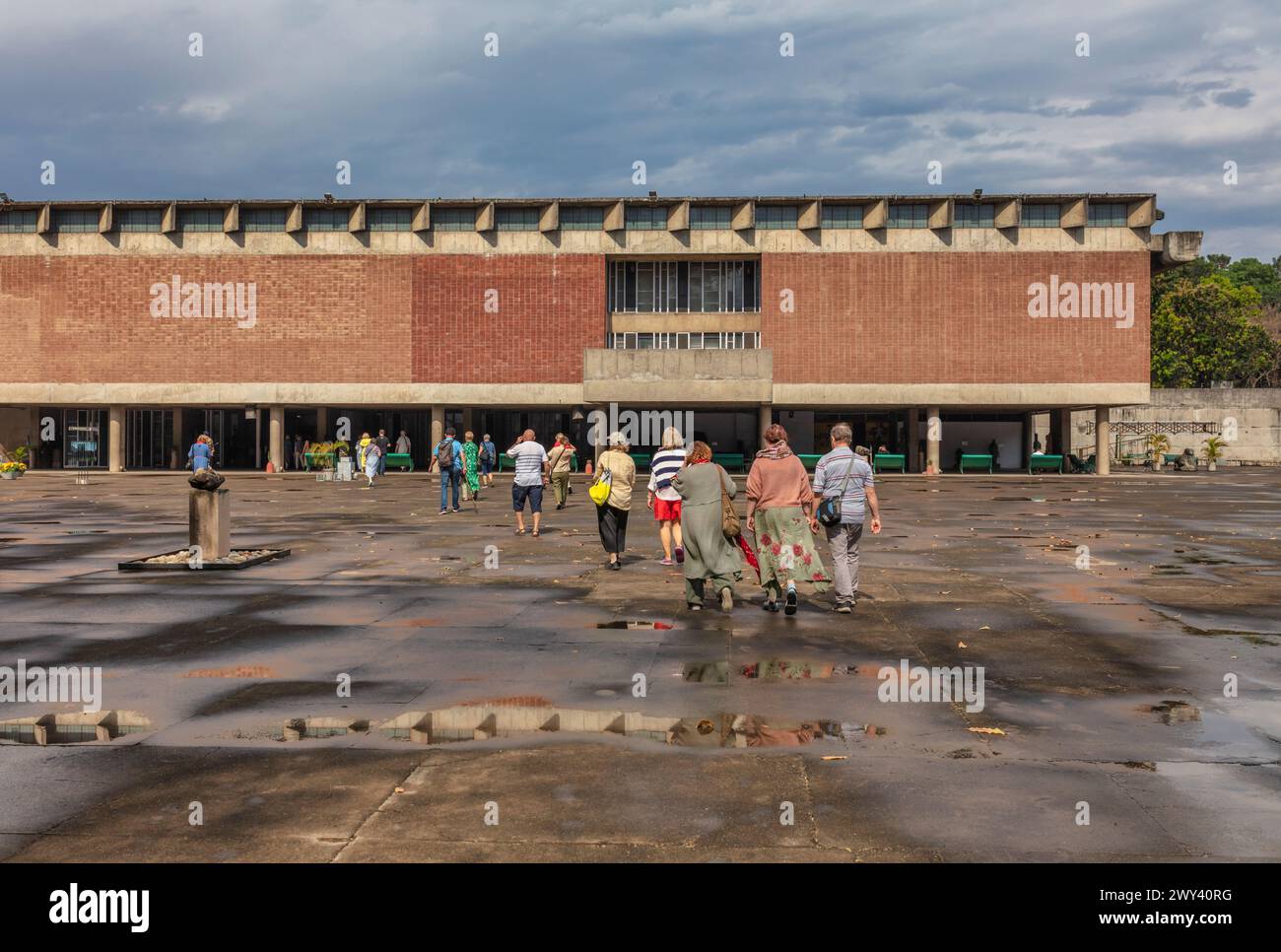 Museum and Art Gallery, Chandigarh, India Stock Photo Alamy