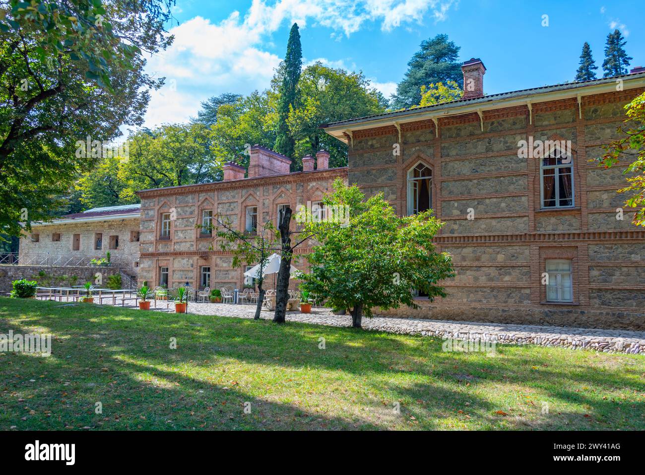 House Museum of Alexander Chavchavadze at Tsinandali, Georgia Stock Photo