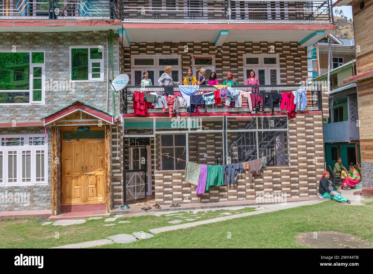 Rural indian village house hi-res stock photography and images - Alamy