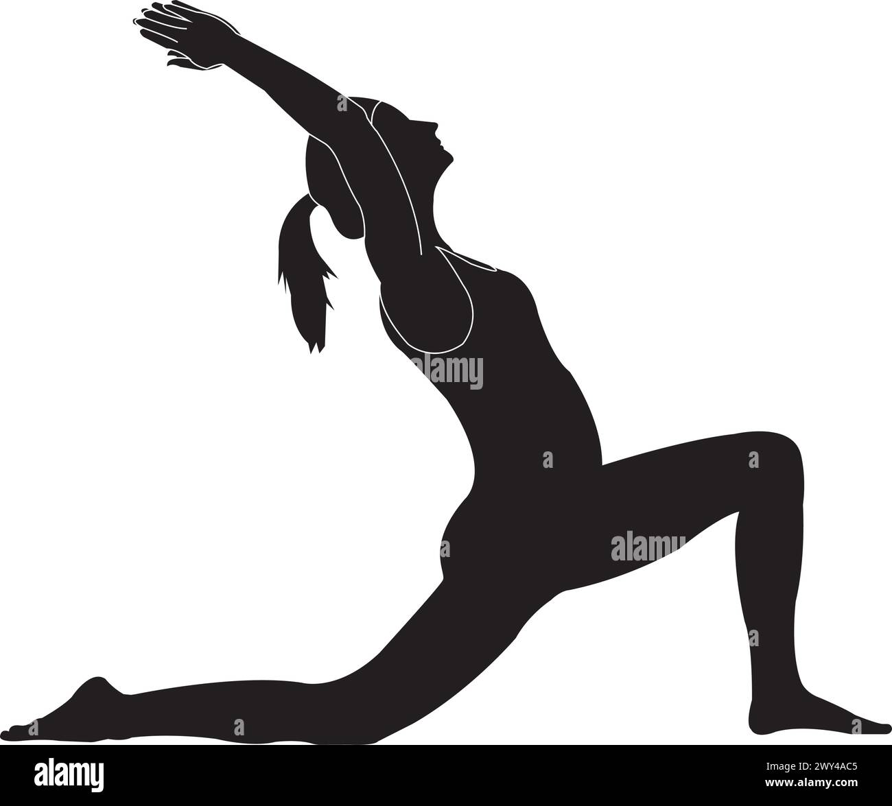 Yoga icon or logo isolated sign symbol vector illustration - Black style vector icon collection Stock Vector