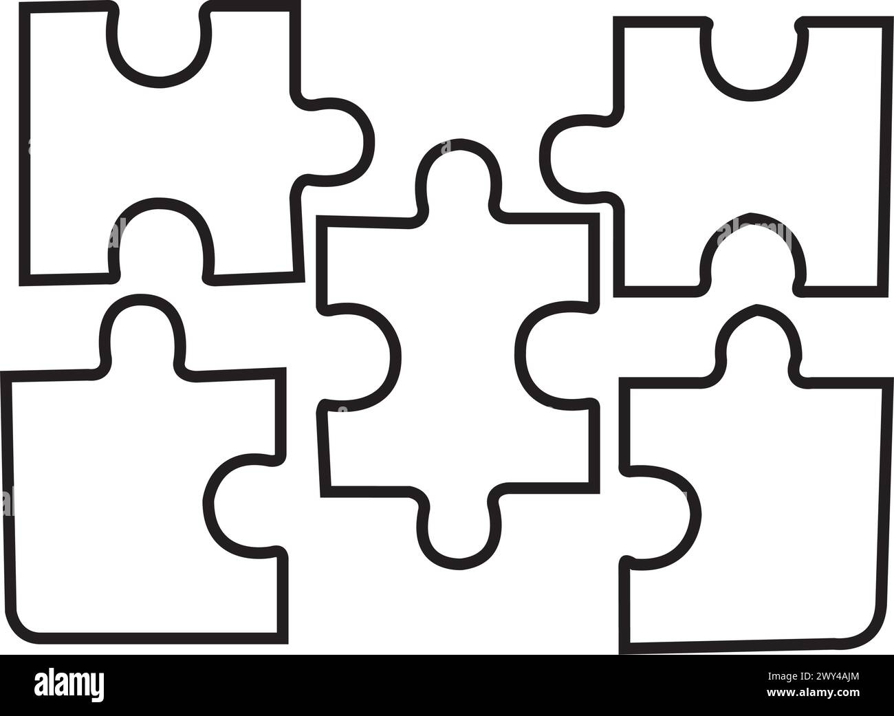 Puzzle icon vector illustration symbol design Stock Vector Image & Art ...