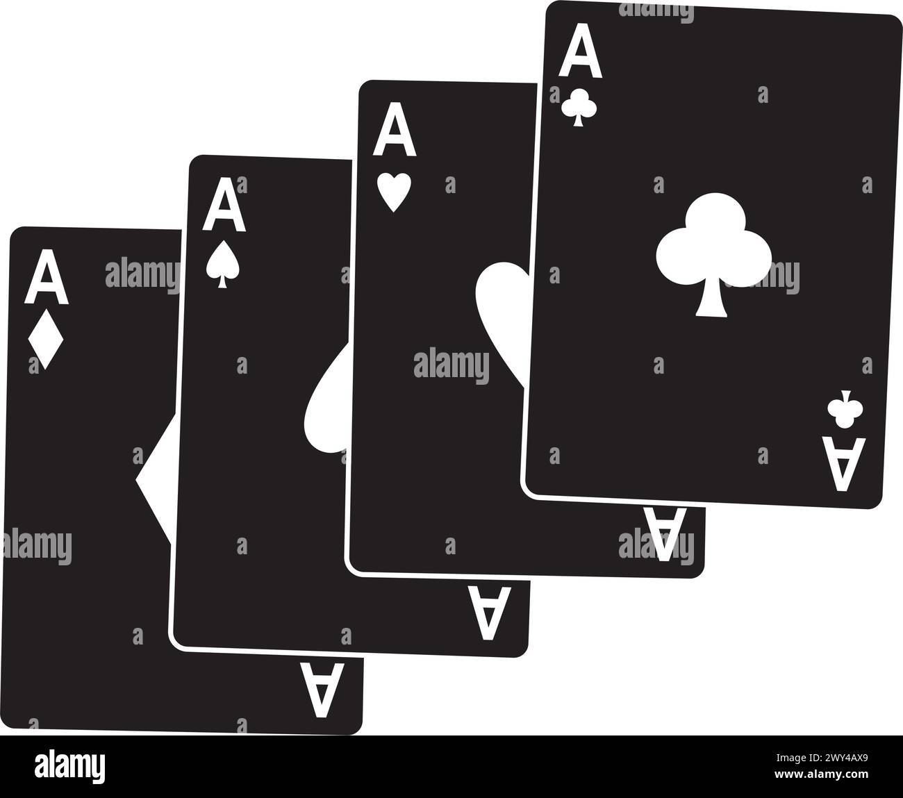 Playing cards icon vector illustration flat design Stock Vector Image ...