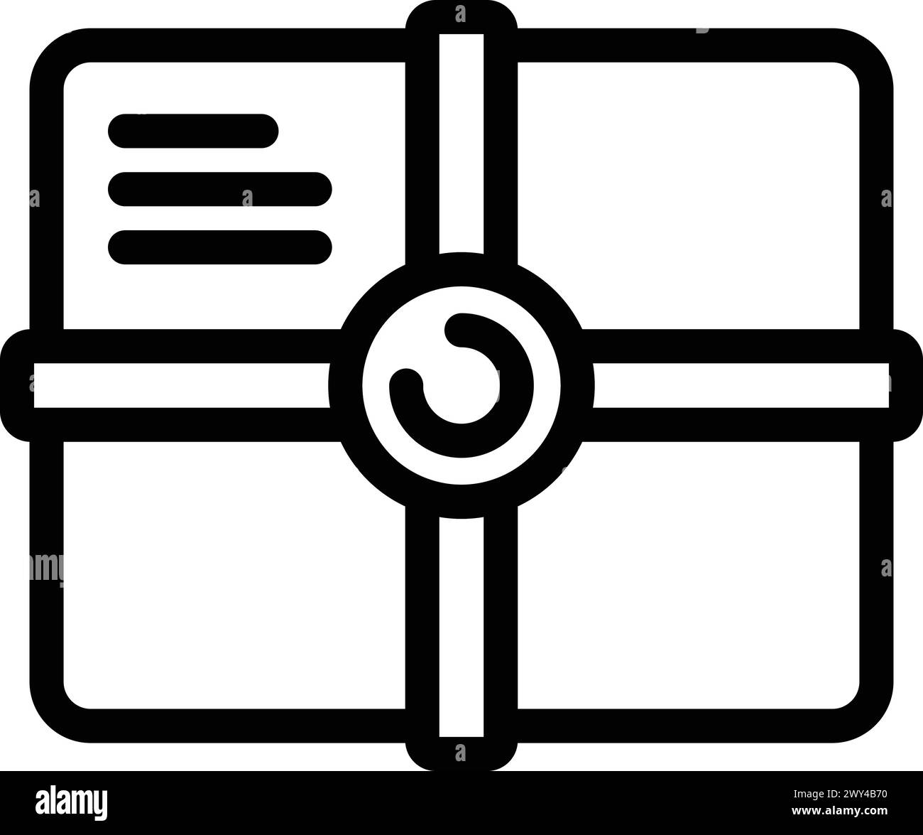 Letter parcel packet deliver Stock Vector Images - Alamy