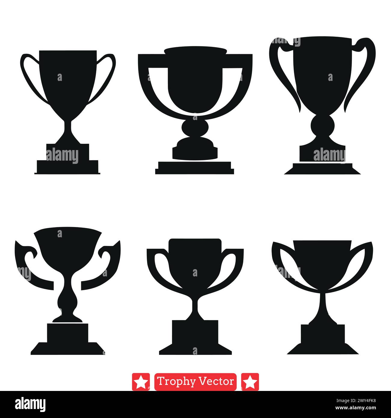 Showcase achievements Stock Vector Images Alamy