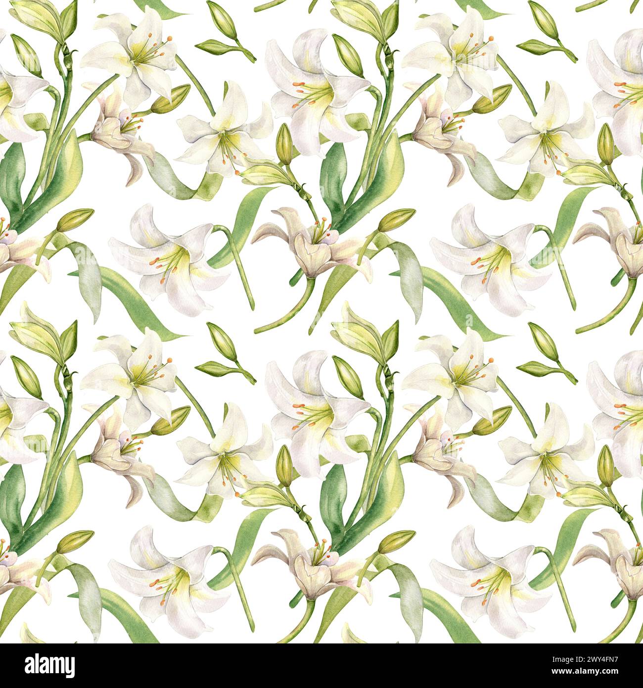 flowers-pastel-color-seamless-pattern-isolated-on-white-white-lilies