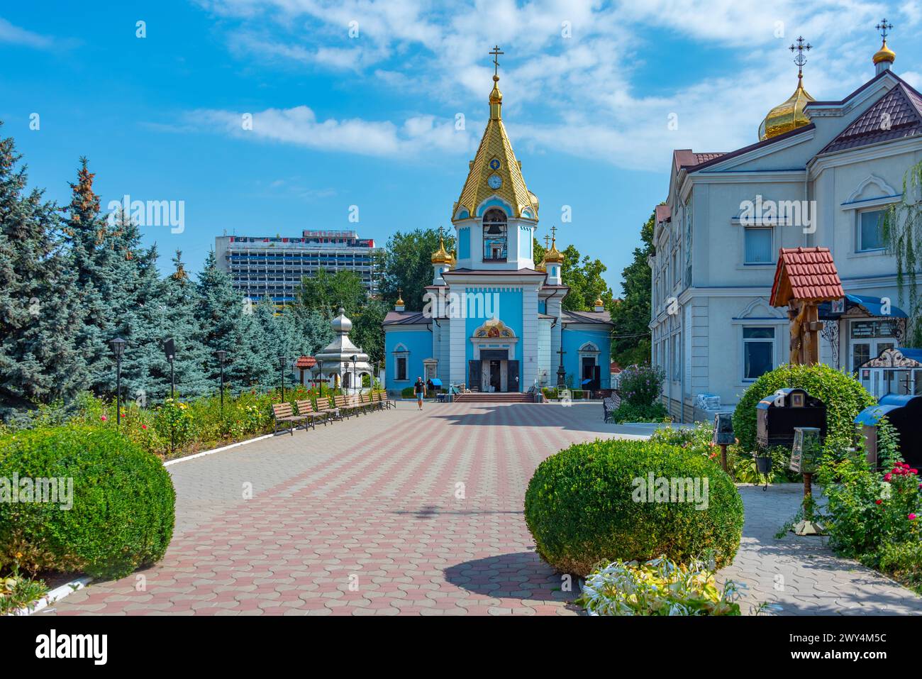 Ciuflea Monastery in Moldovan capital Chisinau Stock Photo