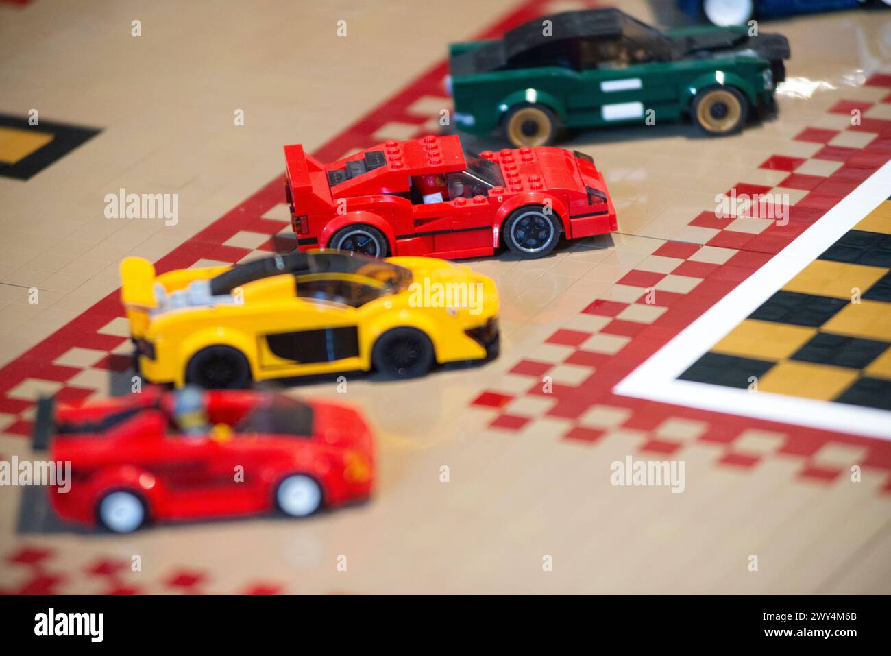 Lego Racing Classis Cars Stock Photo