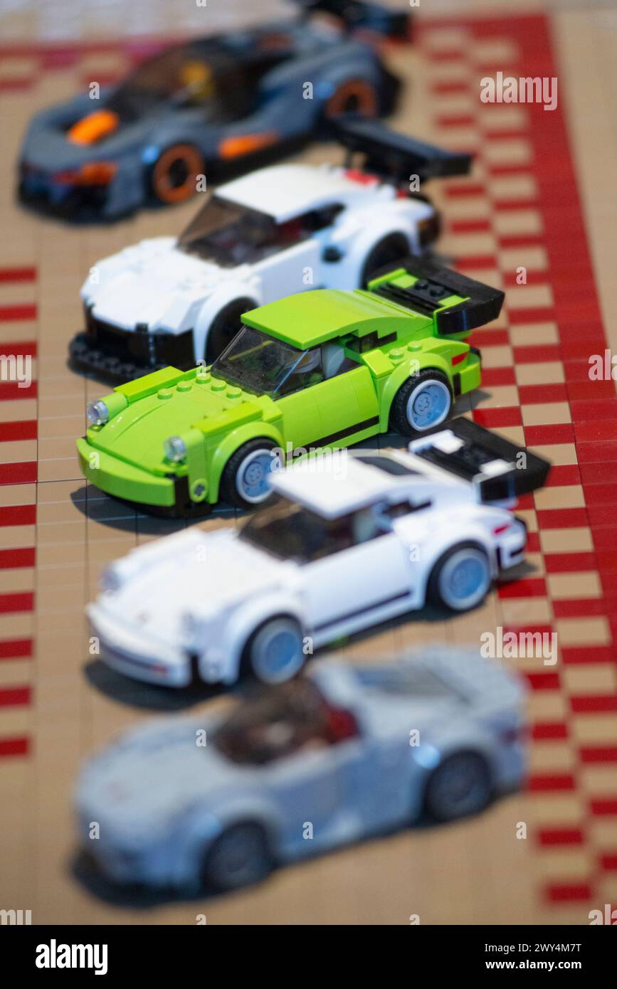 Lego Racing Classis Cars Stock Photo