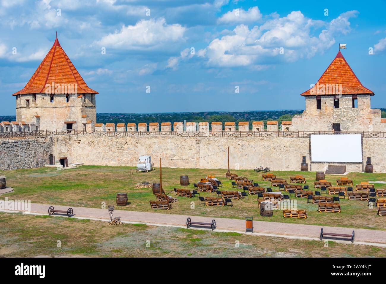 Tighina Fortress in Moldovan town Bender Stock Photo Alamy