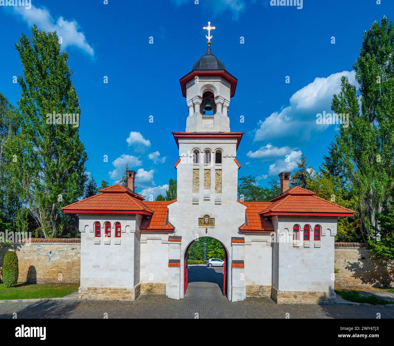 Summer day at Curchi monastery in Moldova Stock Photo - Alamy