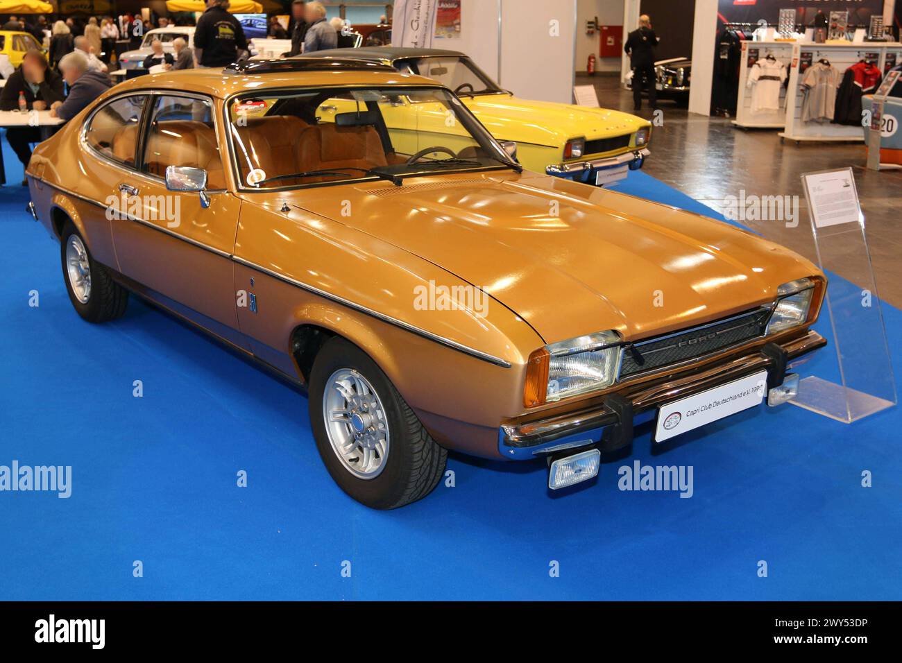 Ford capri 3 0 v6 ghia mk2 baujahr 1977 34 techno classica essen 03
