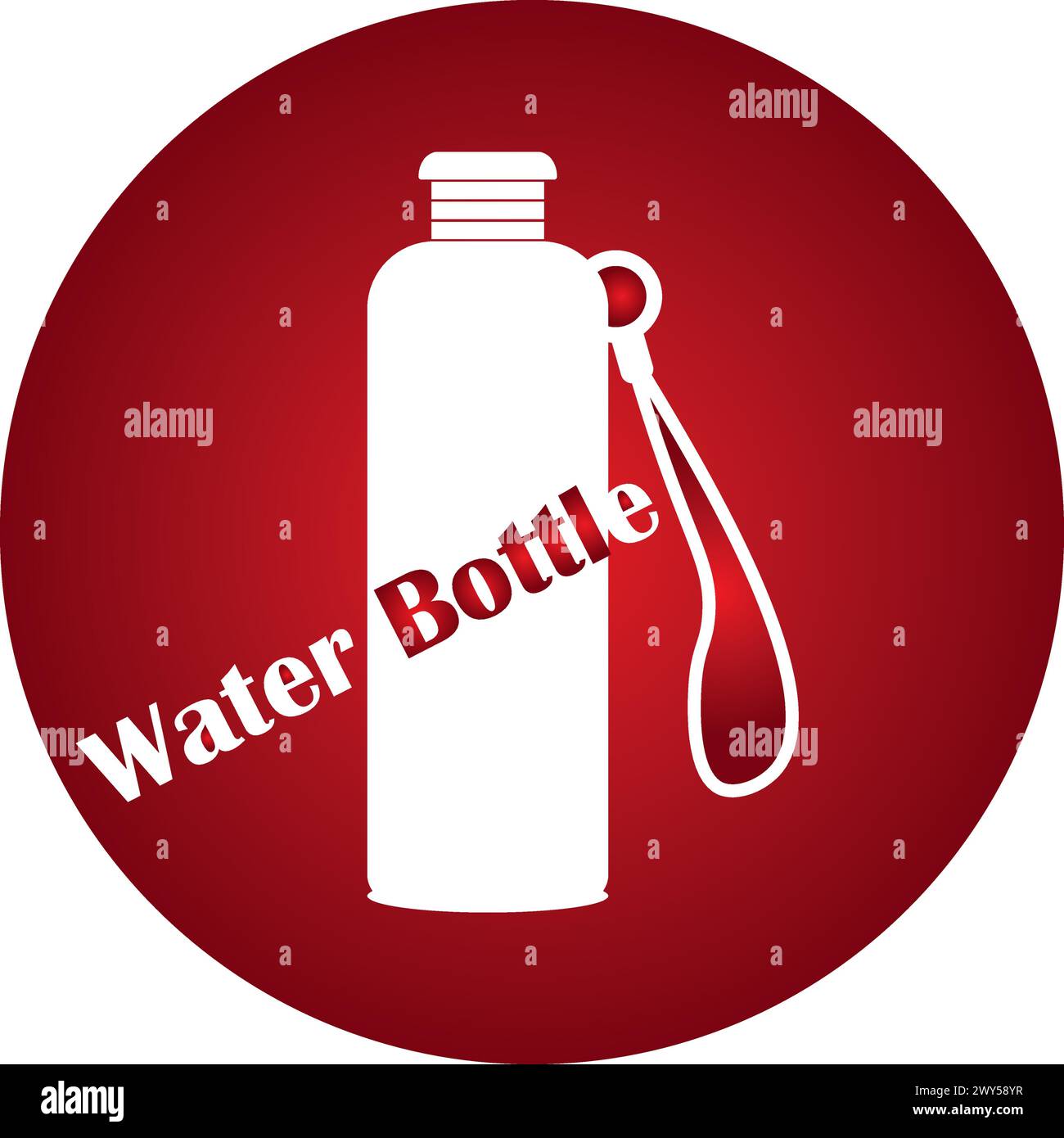 Water bottle icon vector illustration symbol design Stock Vector Image ...