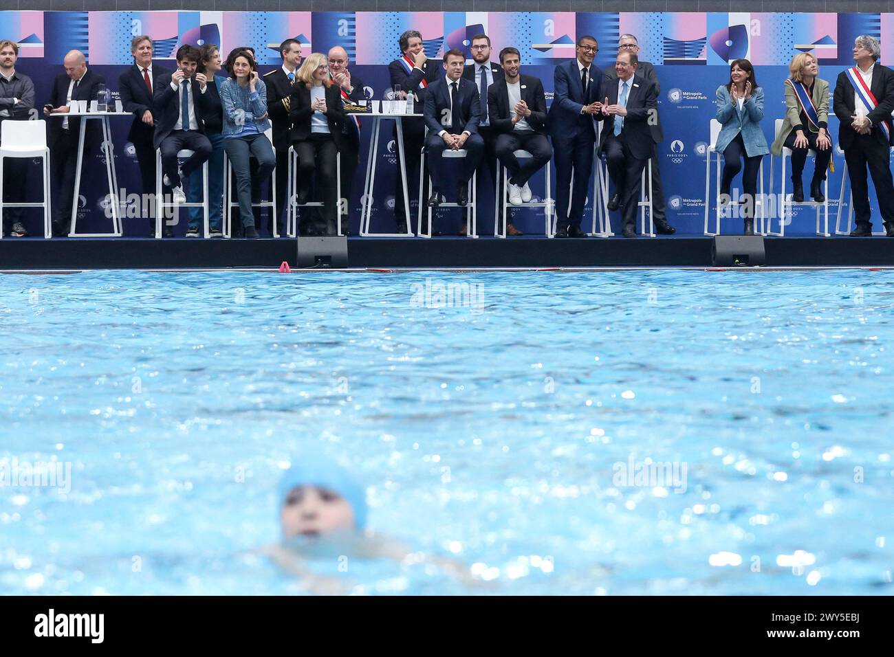 French Sports, Olympic and Paralympic Games Minister Amelie Oudea