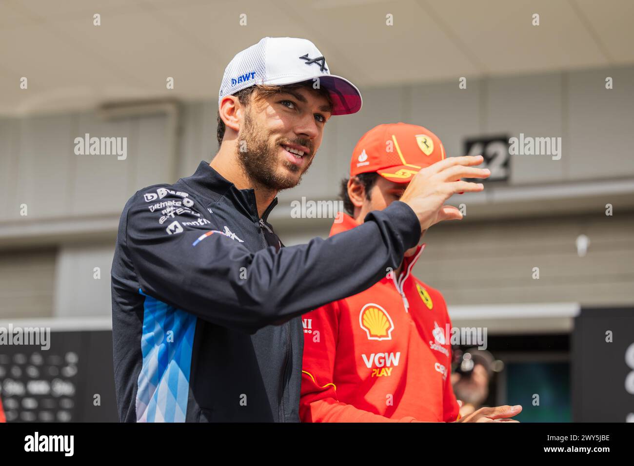 Suzuka Circuit, Mie, Japan. 4.April.2024; Pierre Gasly of France and