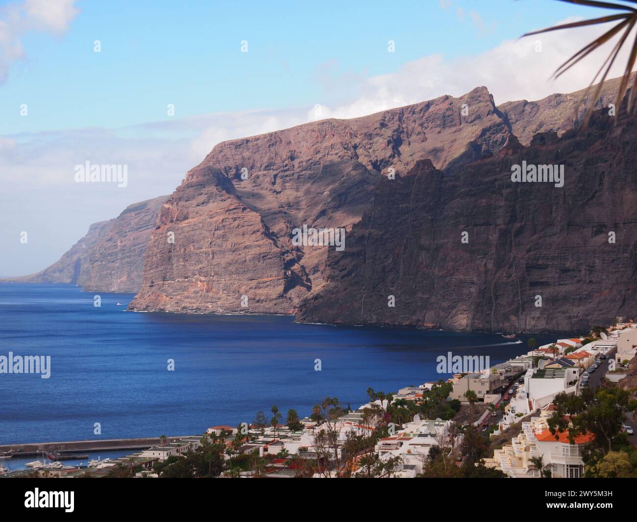 Acantilados de los Gigantes - Cliffs of the Giants (Santiago del Teide, Tenerife, Canary Islands, Spain) Stock Photo