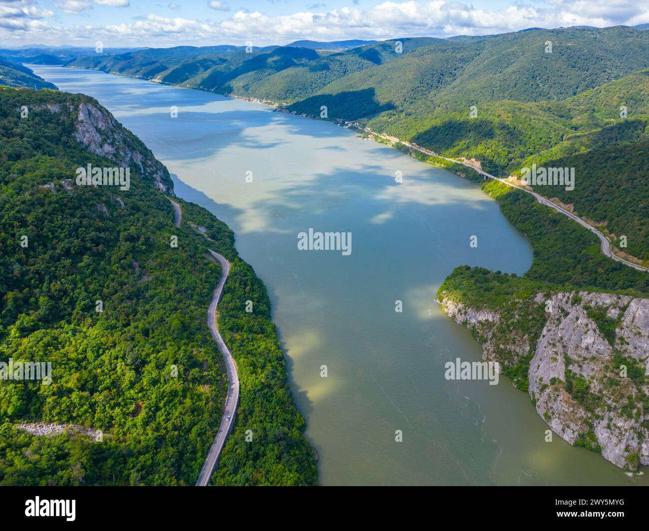 Iron Gates National Park In Romania Stock Photo Alamy