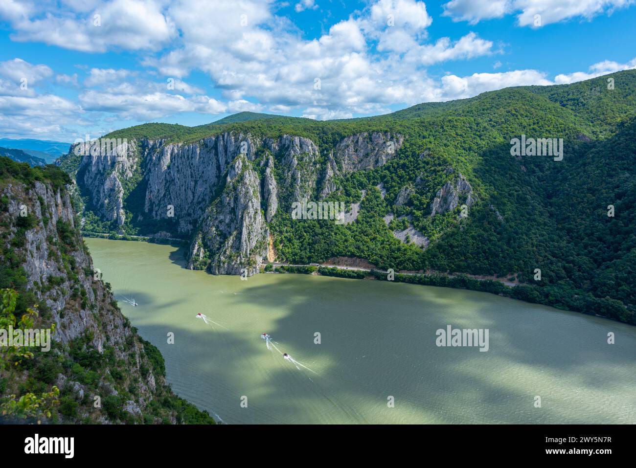 Iron Gates National Park In Romania Stock Photo Alamy