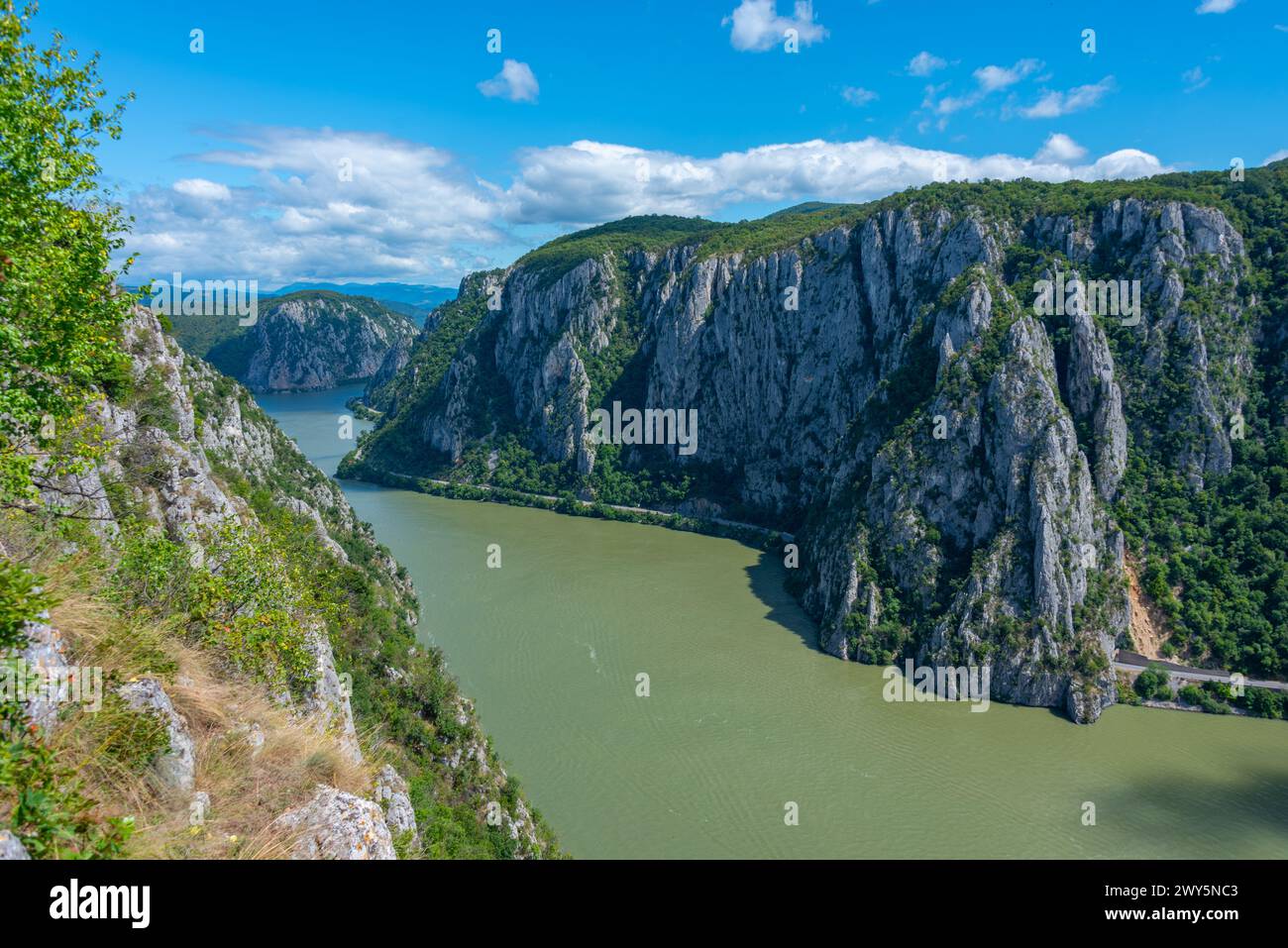 Iron Gates National Park In Romania Stock Photo Alamy