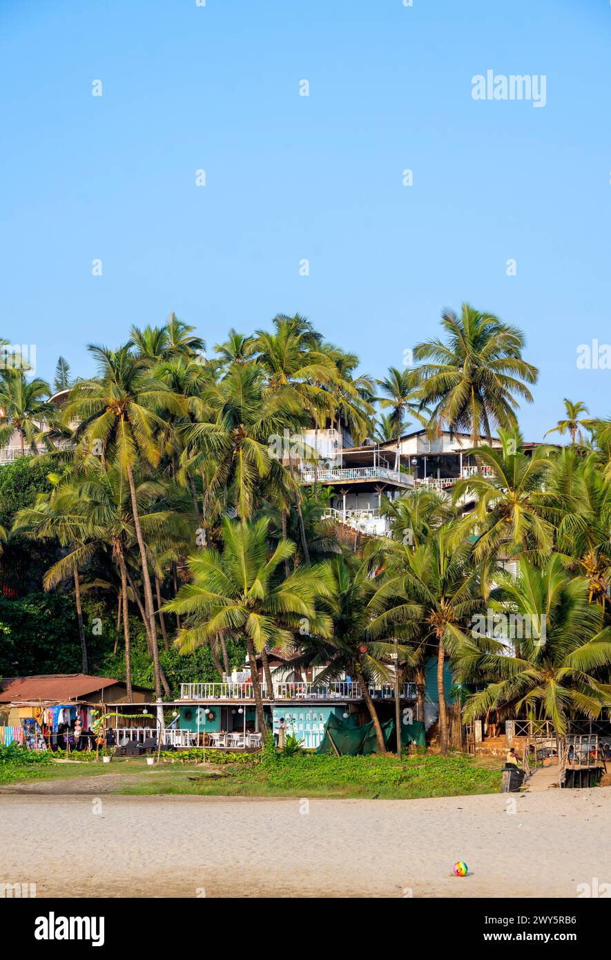 Indien Goa Anjuna Ozran Beach Little Vagator Beach Antares Beach